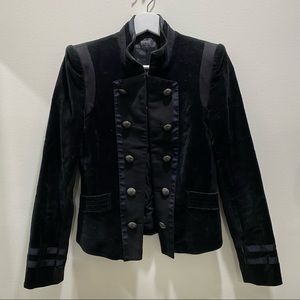 Gorgeous velvet satin jacket